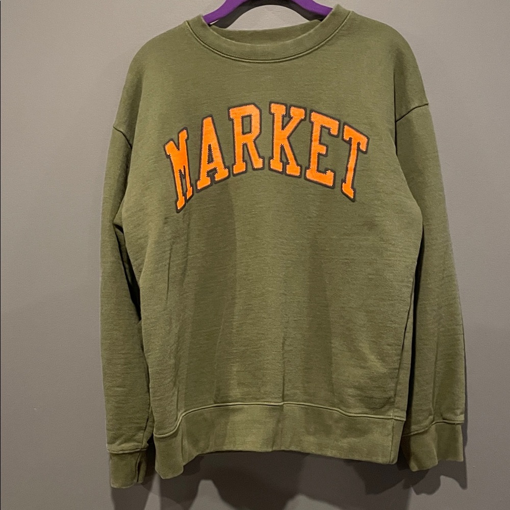 Market Olive Green Sweater